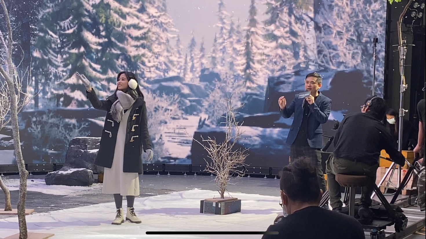 米蘭體育以ALED先進顯屏技術，與金馬獎視覺特效團隊「再現影像」攜手合作打造LED虛擬攝影棚，提供沉浸式表演體驗，並精簡拍攝成本與時間